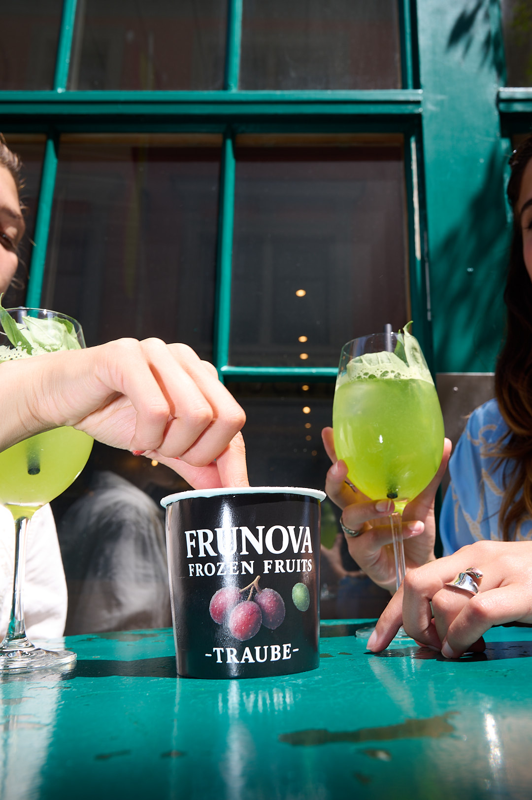 Frunova Trauben im Cocktail